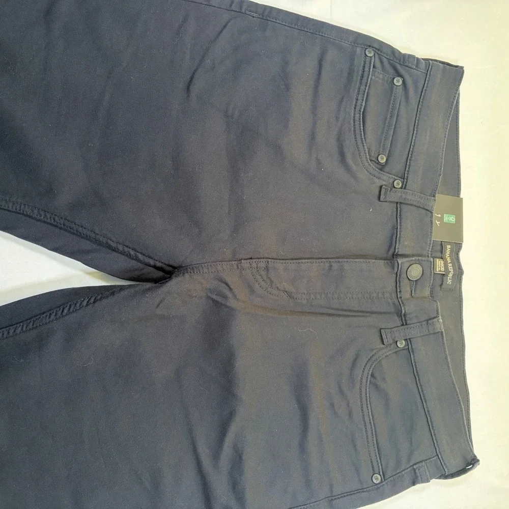 Banana Republic Mens 5 Pocket Pant Black Straight Leg 34x30 NWT 1620338